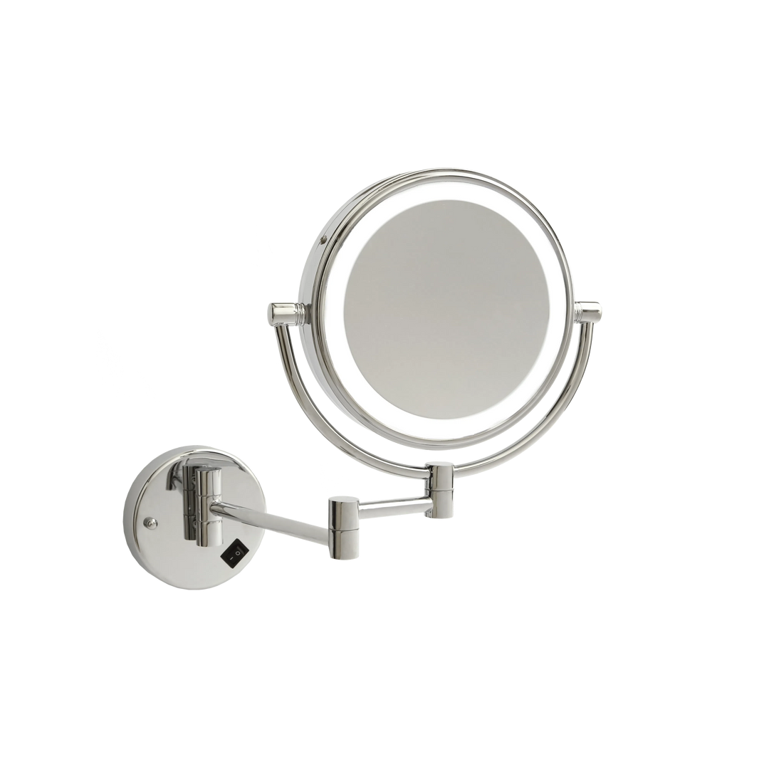 Ablaze Lit Hardwired 1&8x Magnifying Shaving Mirror