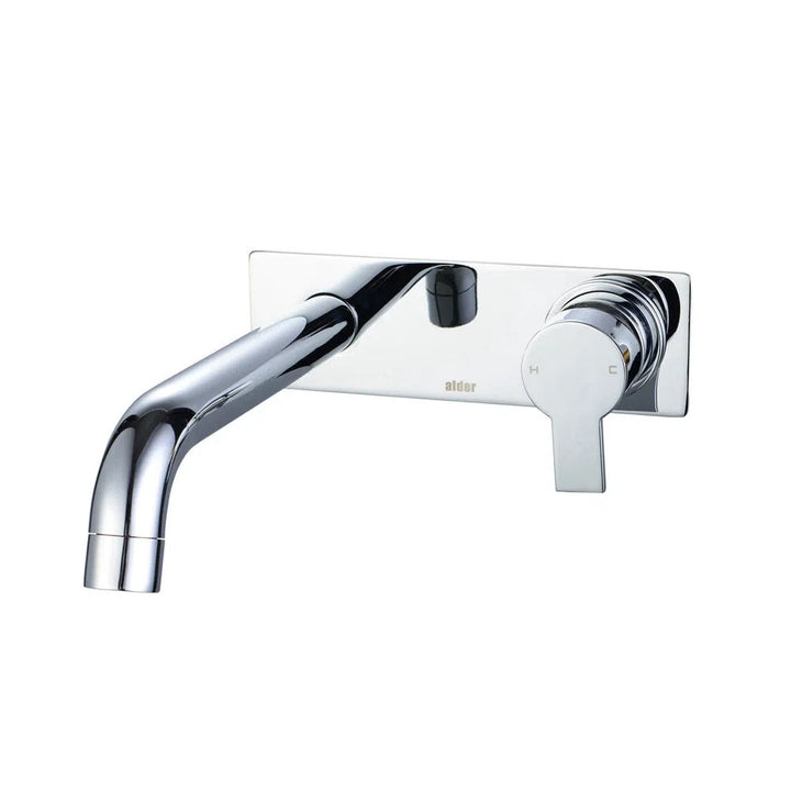 ALDER SAMM Wall Basin/Bath Mixer Set Backplate Lead Free