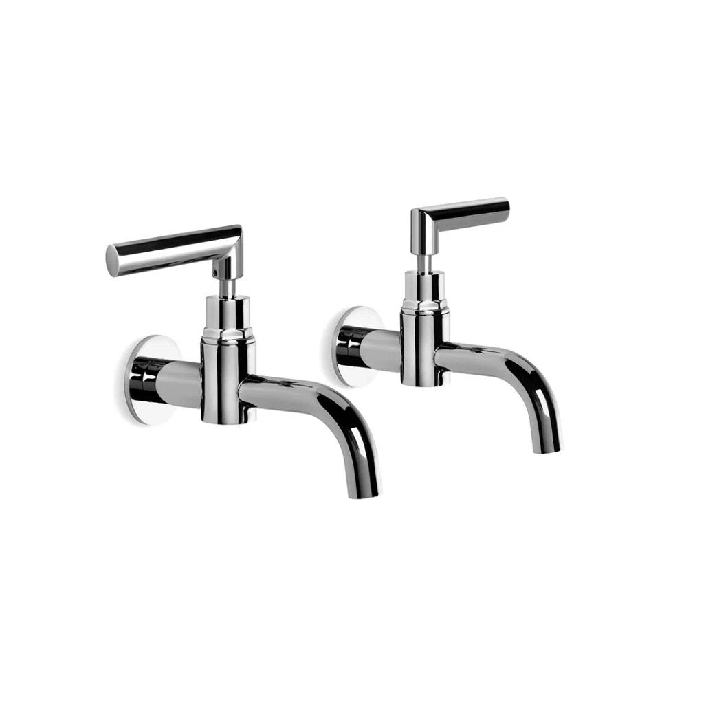 Brodware City Plus Bib Taps with D Levers and Flow Control