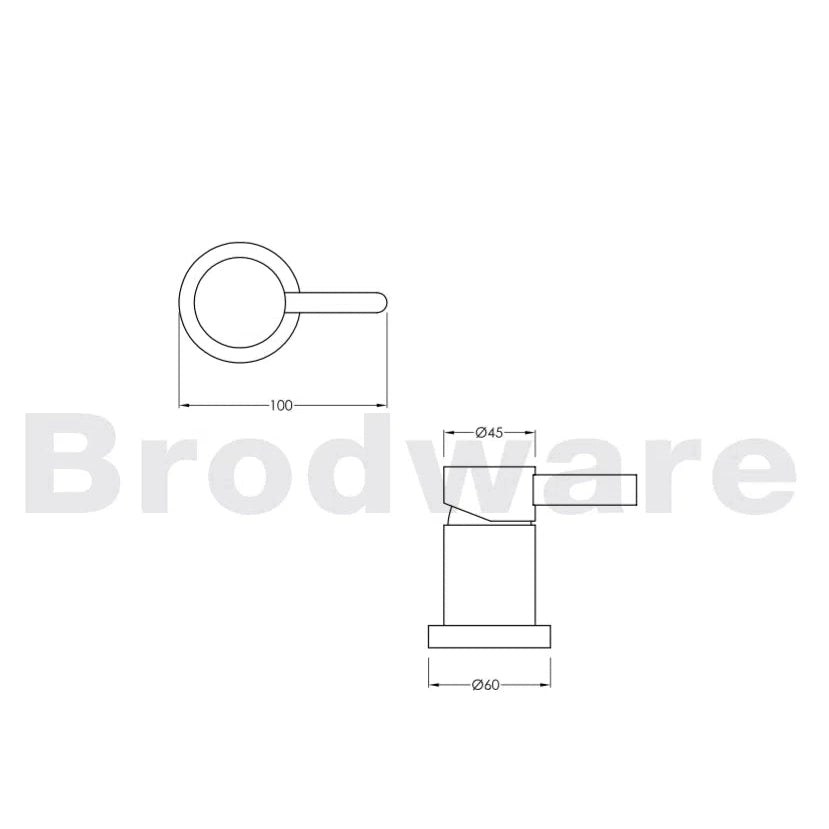 Brodware City Que Shower Mixer