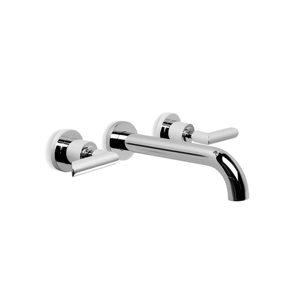 Brodware City Plus Wall Set with Flow Control & B Levers & 200mm Spout