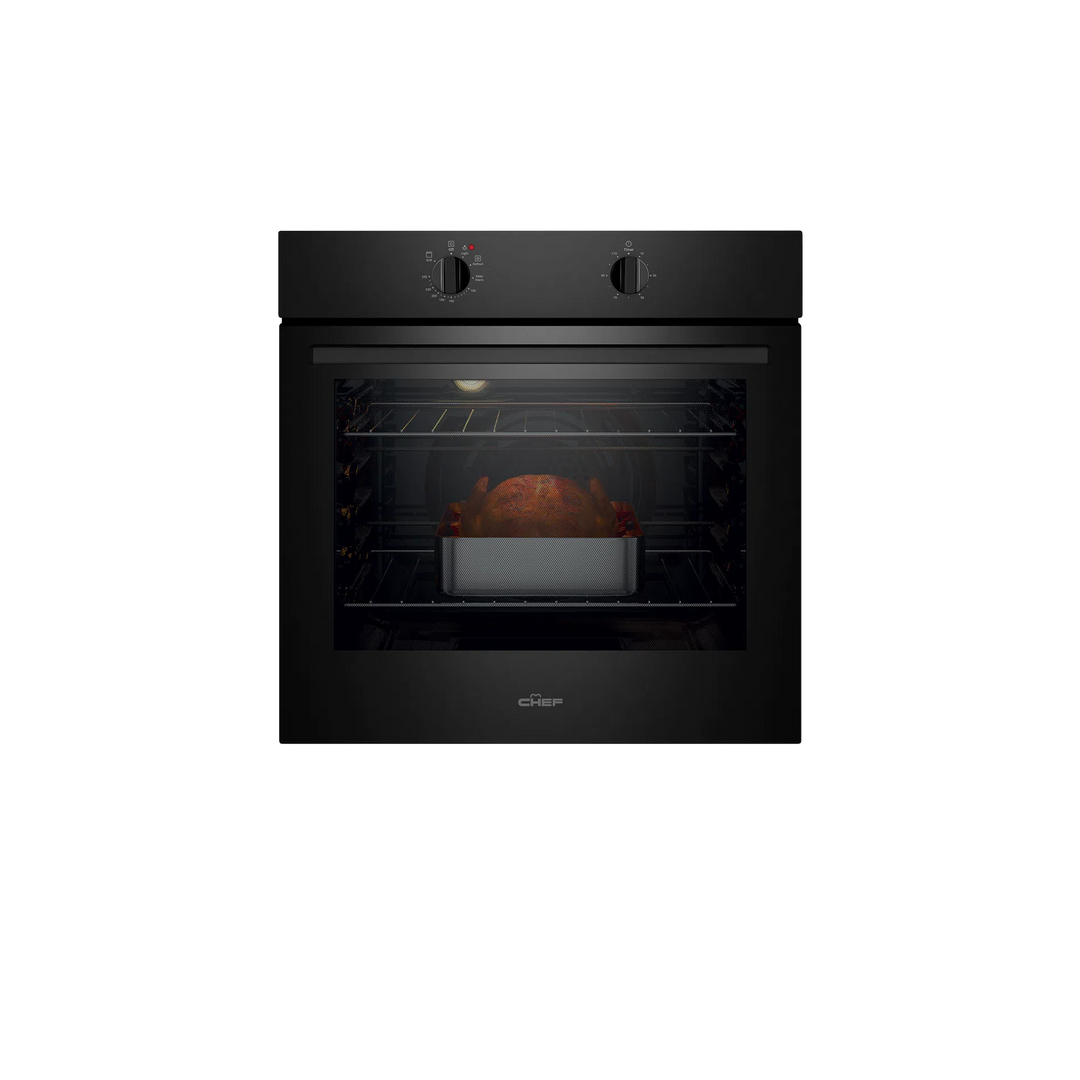 Chef 60cm Multi-function 3 Oven (CVE612DB)