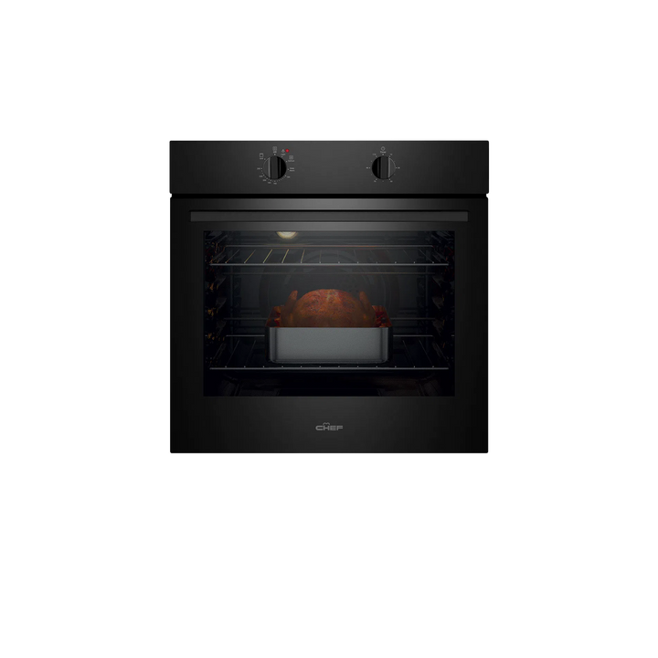 Chef 60cm Multi-function 3 Oven (CVE612DB)