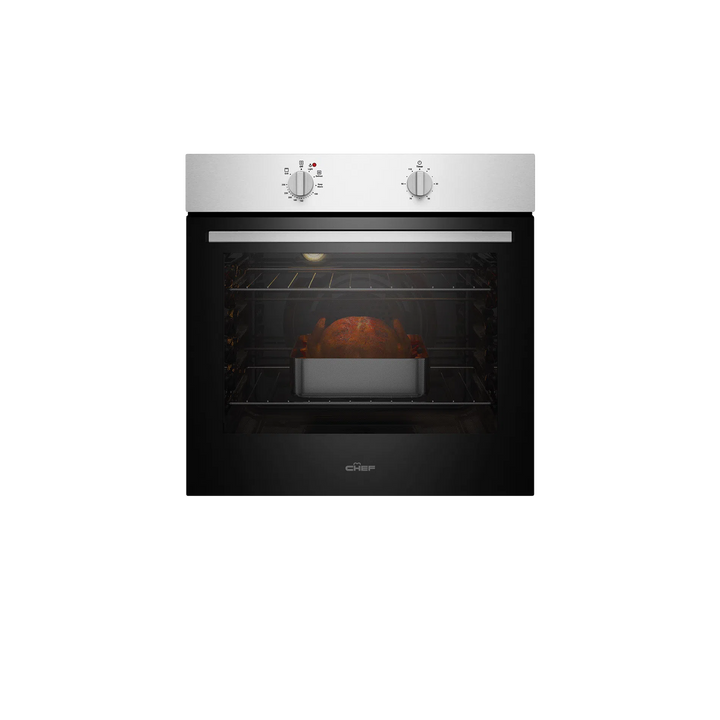 Chef 60cm Multi-function 3 Oven (CVE612SB)