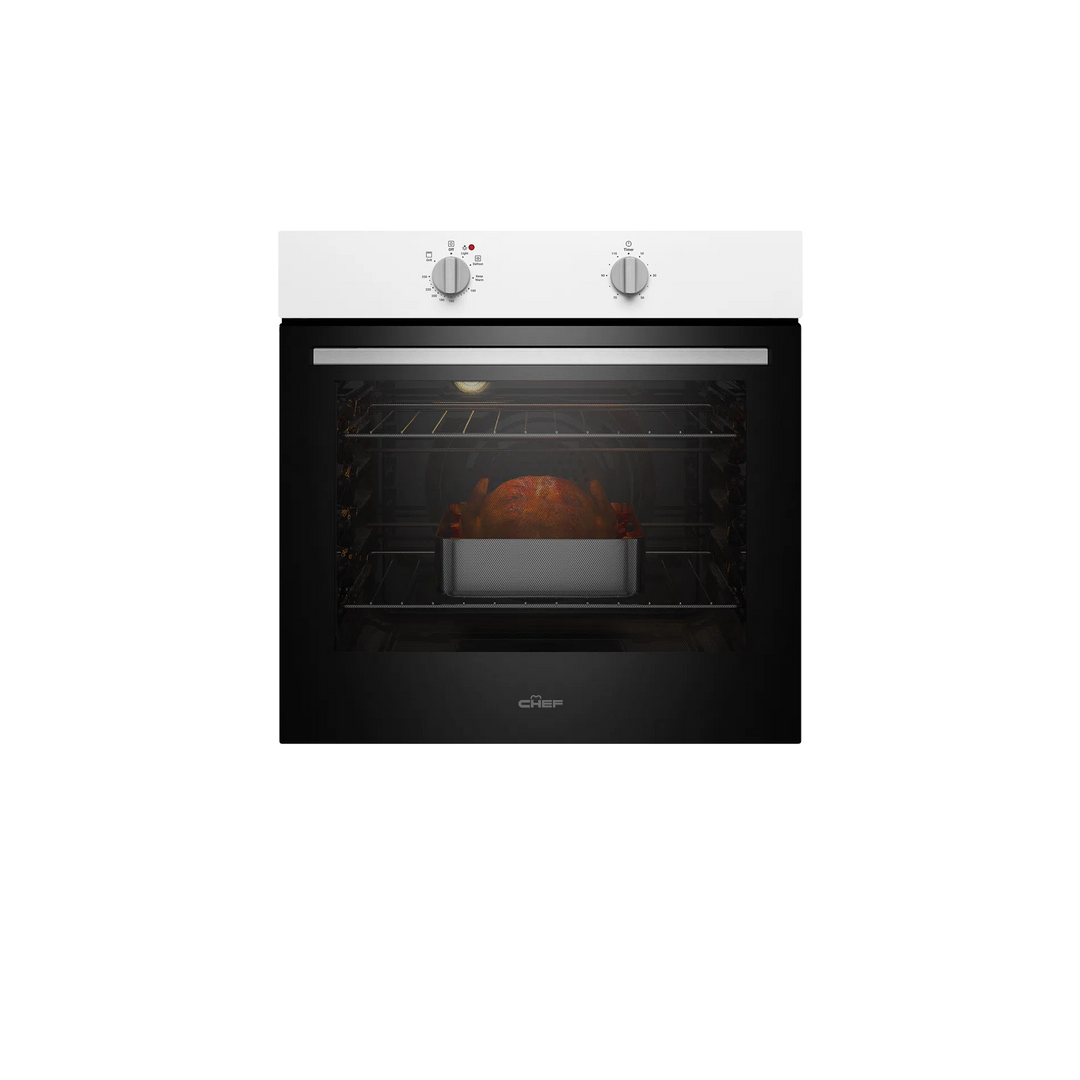 Chef 60cm Multi-function 3 Oven (CVE612WB)