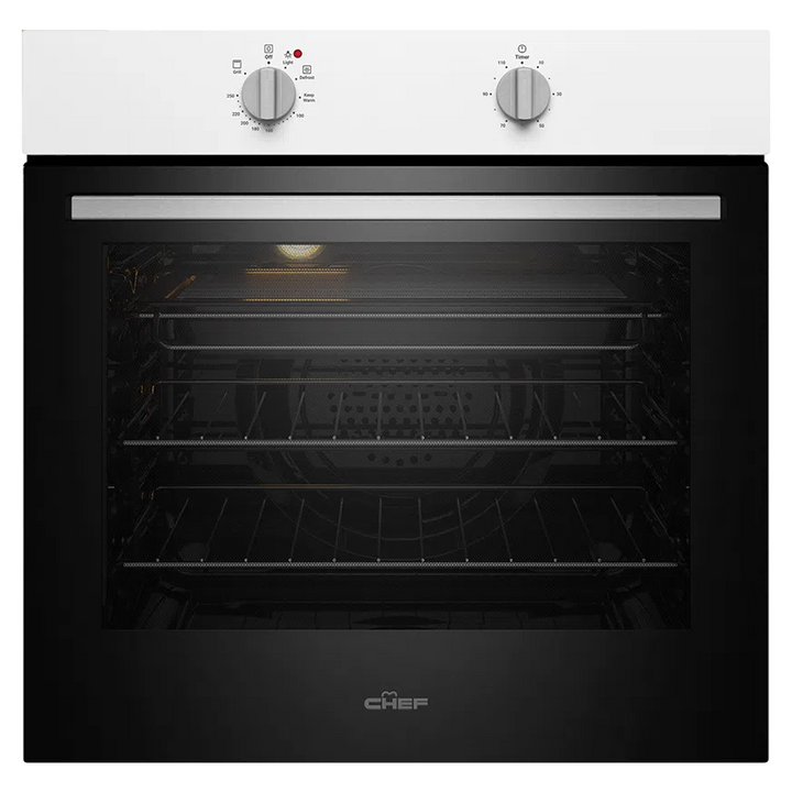 Chef 60cm Multi-function 3 Oven (CVE612WB)