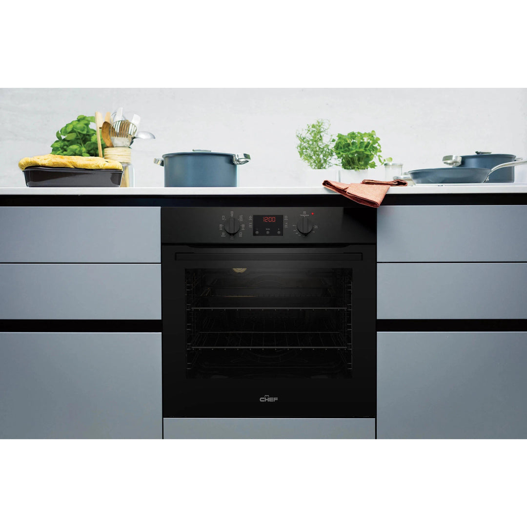 Chef 60cm Multi-function 7 Oven (CVE614DB)