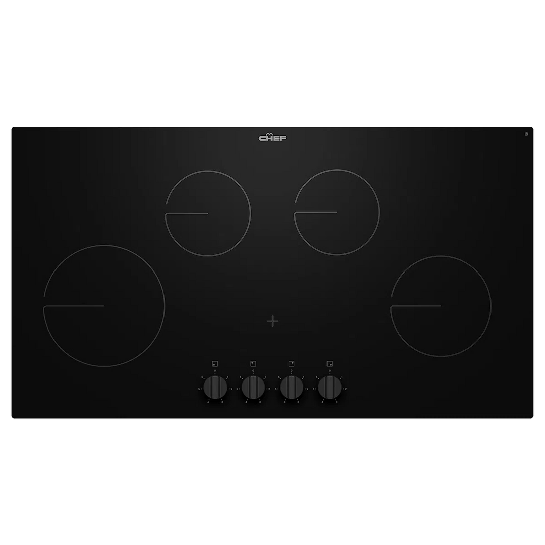 Chef 90cm 4 Zone Ceramic Cooktop (CHC942BB)