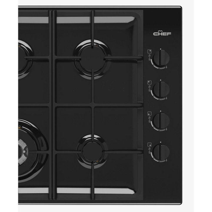 Chef 60cm 4 Burner Gas Cooktop (CHG644DC)