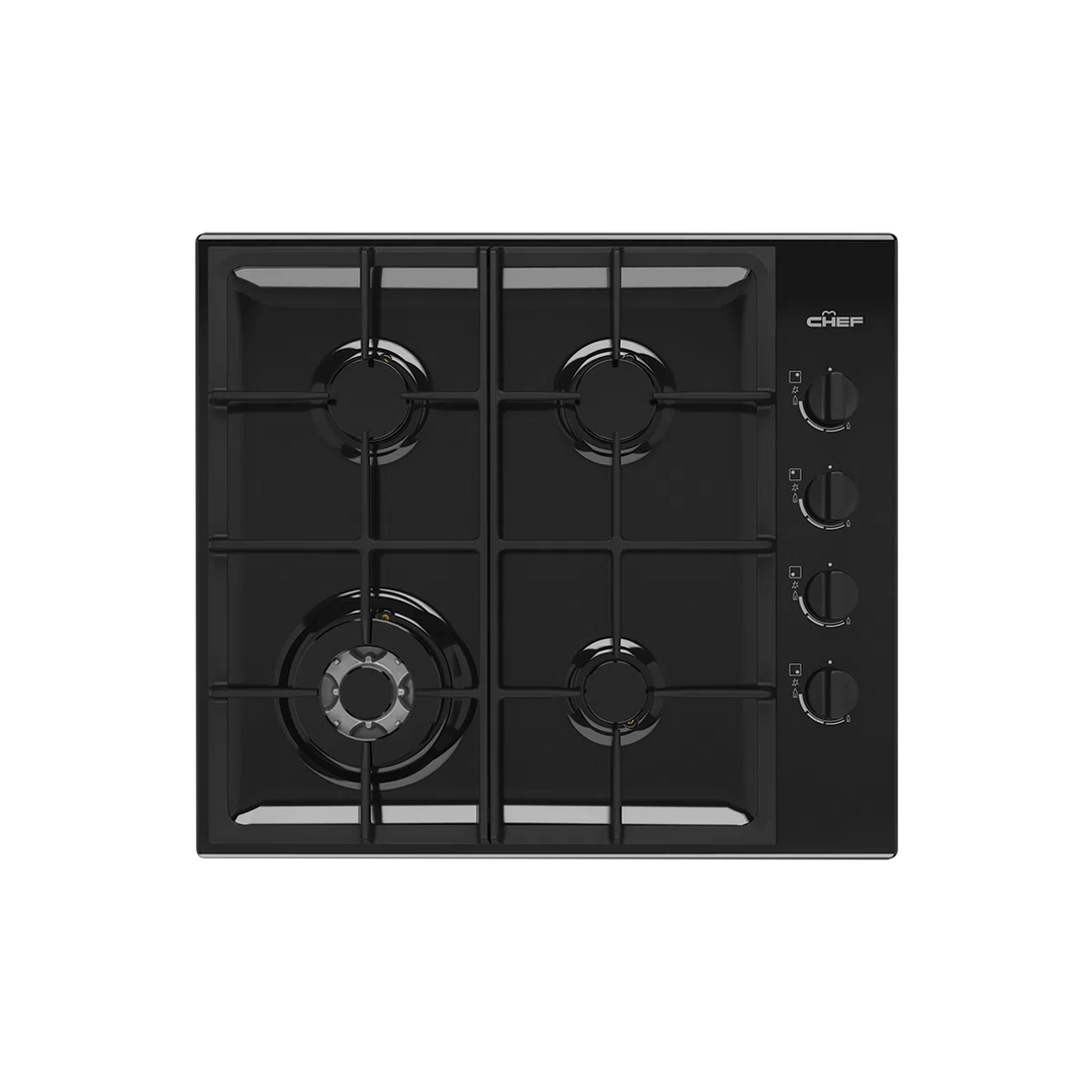 Chef 60cm 4 Burner Gas Cooktop (CHG644DC)