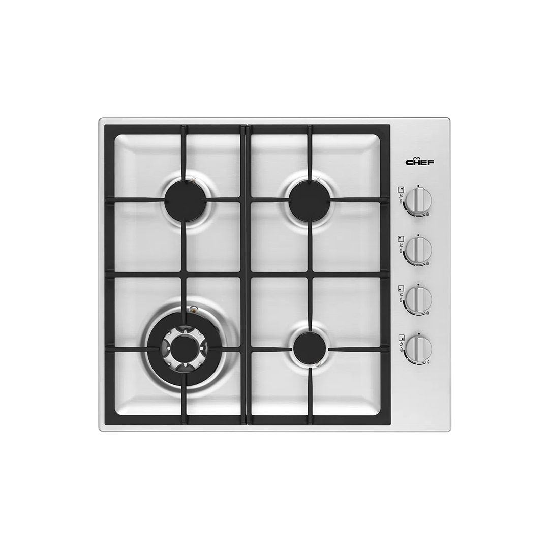 Chef 60cm 4 Burner Gas Cooktop (CHG644SC)