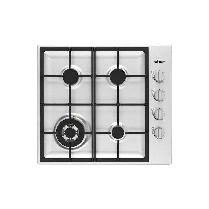 Chef 60cm 4 Burner Gas Cooktop (CHG644SC)