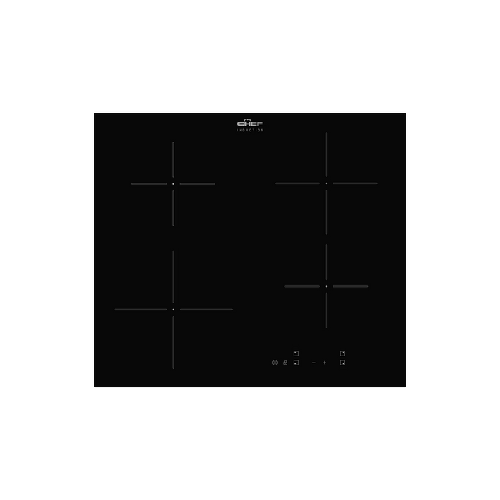 Chef 60cm 4 Zone Induction Cooktop (CHI644BC)