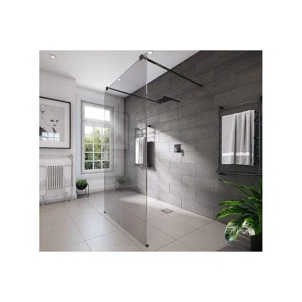 Decina M-Series Black Shower Panel