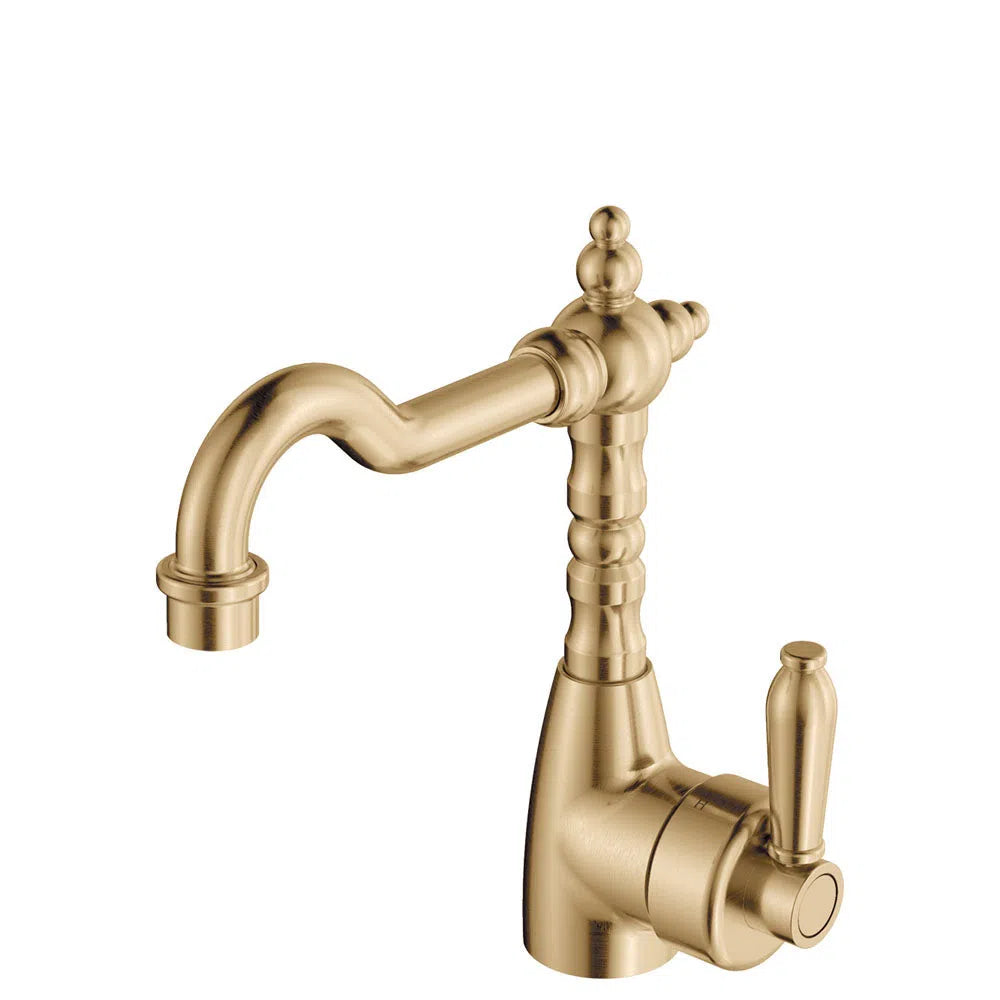 Fienza Eleanor Shepherds Crook Basin Mixer