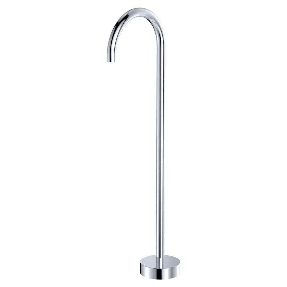 Fienza KAYA Gooseneck Floor Mounted Bath Spout