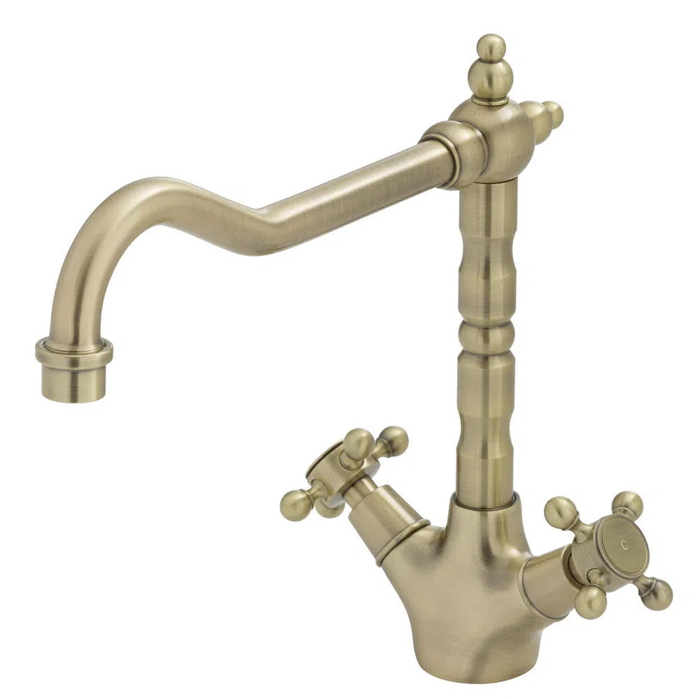 Fienza LILLIAN Shepherds Crook Kitchen Sink Mixer