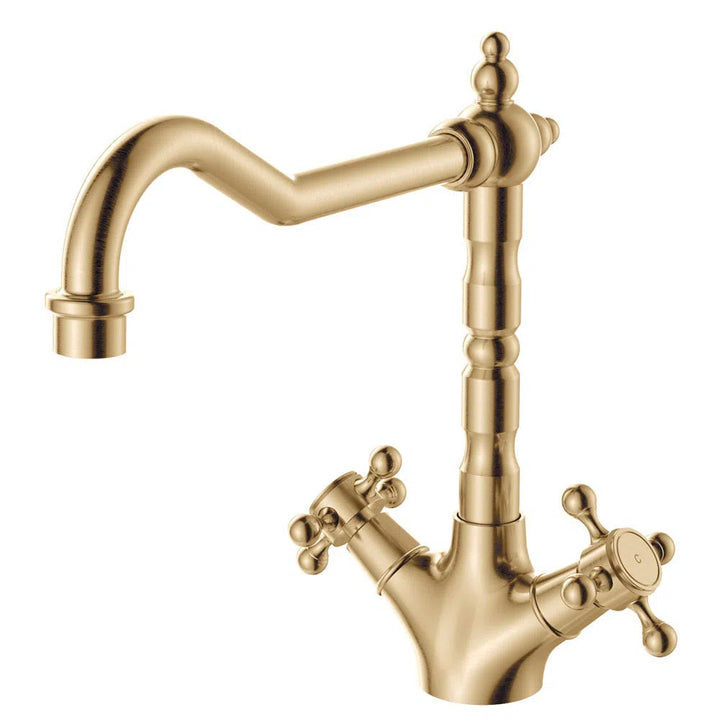 Fienza LILLIAN Shepherds Crook Kitchen Sink Mixer