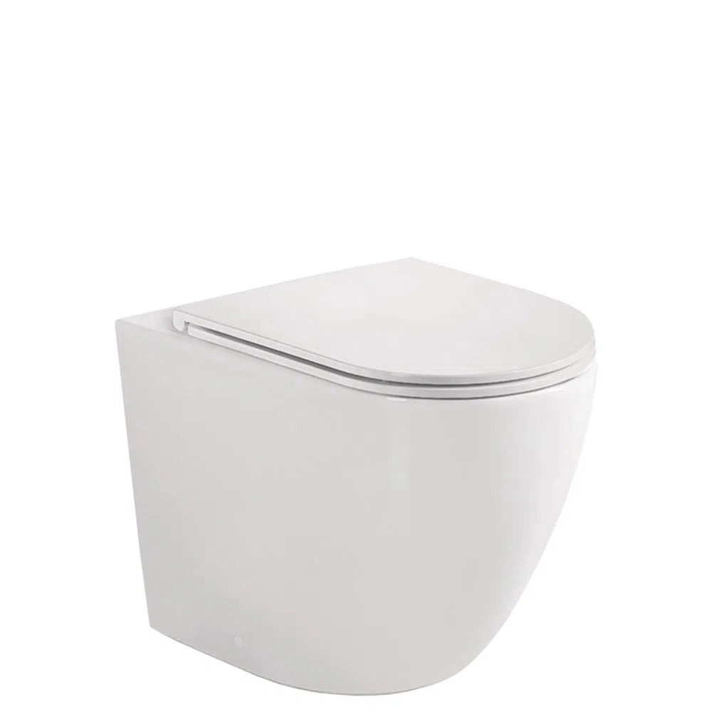 Fienza KOKO Wall-Faced Toilet Suite Gloss White