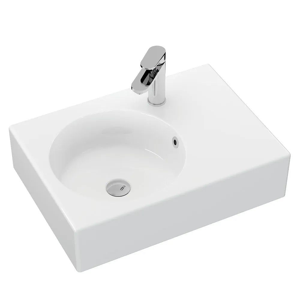 Fienza Reba Left Bowl Wall Basin