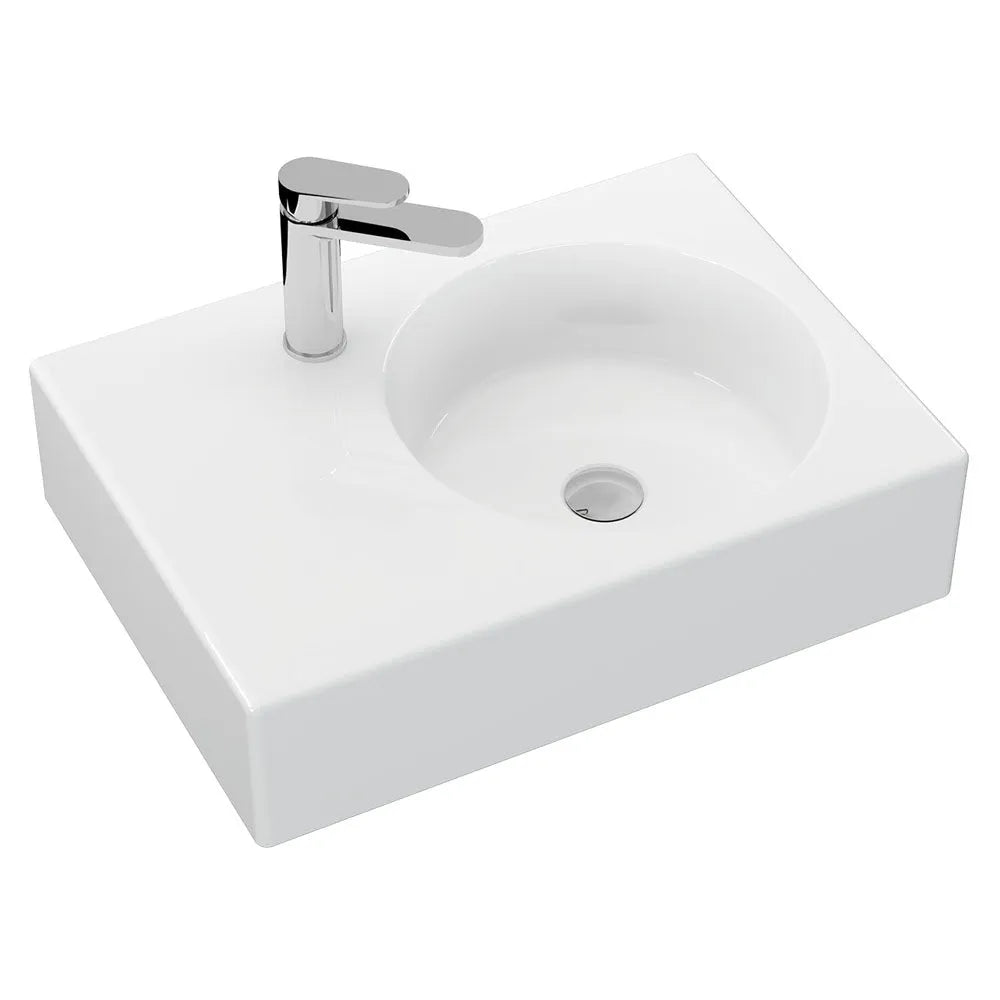 Fienza Reba Right Bowl Wall Basin