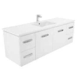 Fienza Dolce Vita Wall Hung Uni Cabinet (With Handles) Vanity