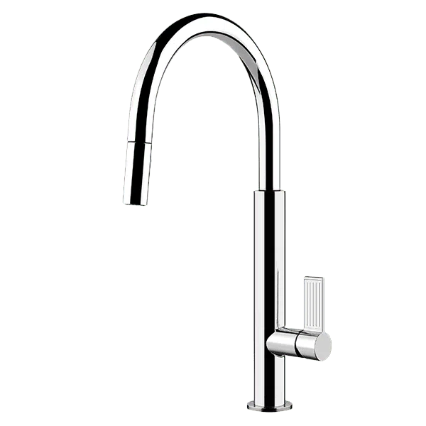 Gessi Emporio Pull Out Dual Function Spray Kitchen Mixer