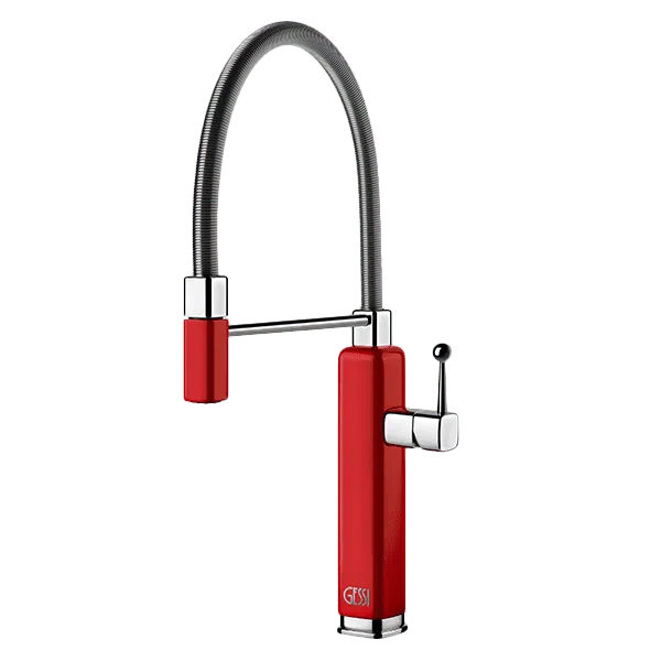 Gessi Happy Pull Out Kitchen Mixer