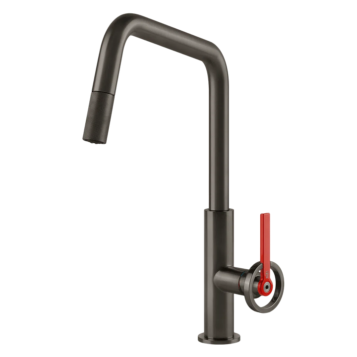 Gessi Officine V Pull Out Kitchen Mixer