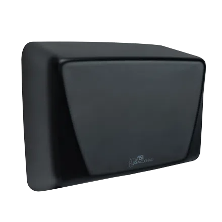 JD Macdonald Turbo-Slim High Speed Hand Dryer - Matte Black