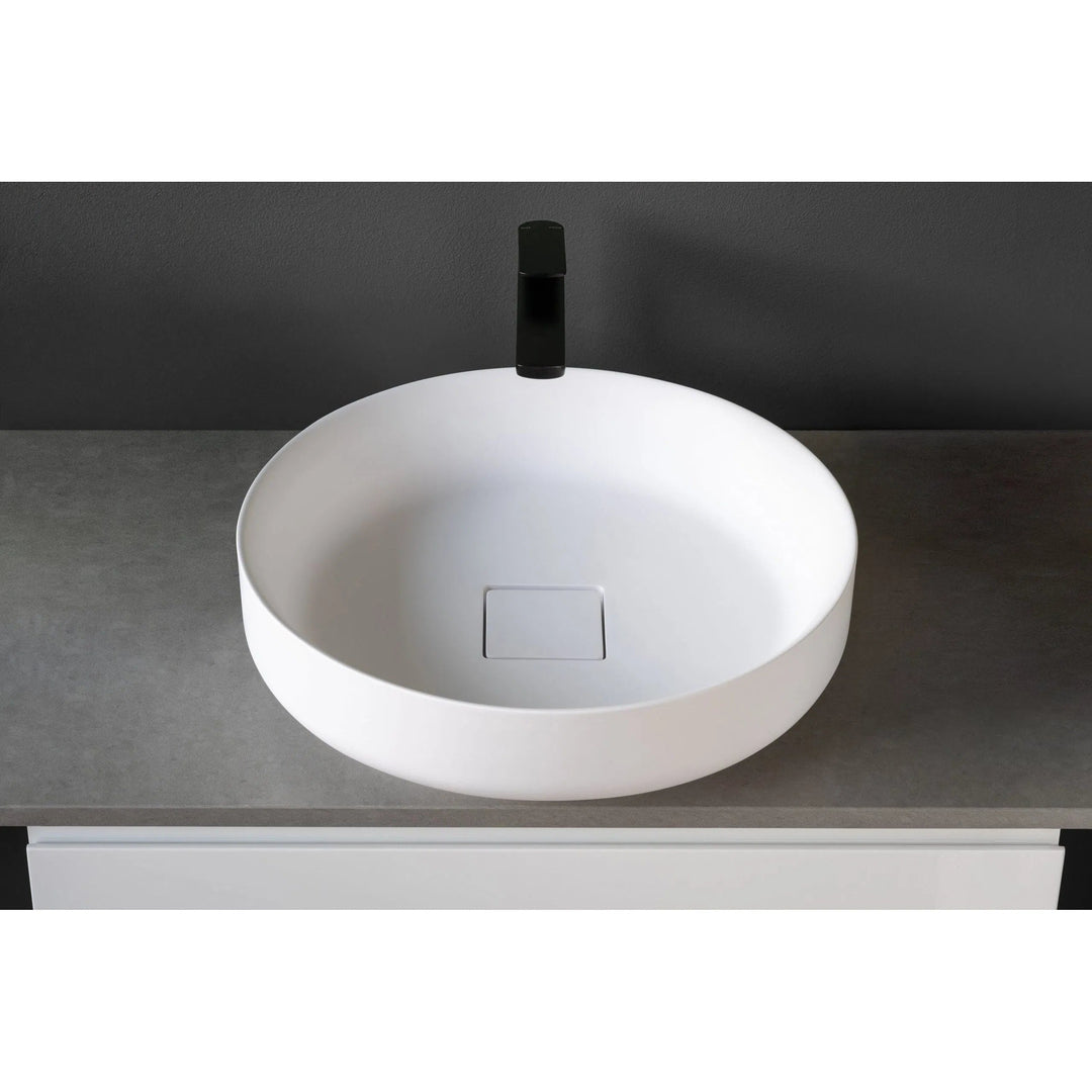 Kaskade Bonn 450 Benchtop Round Stone Basin