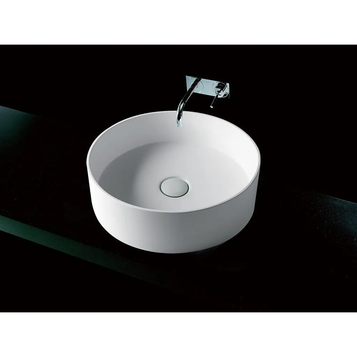 Kaskade Bowl S02 Round Benchtop Stone Basin