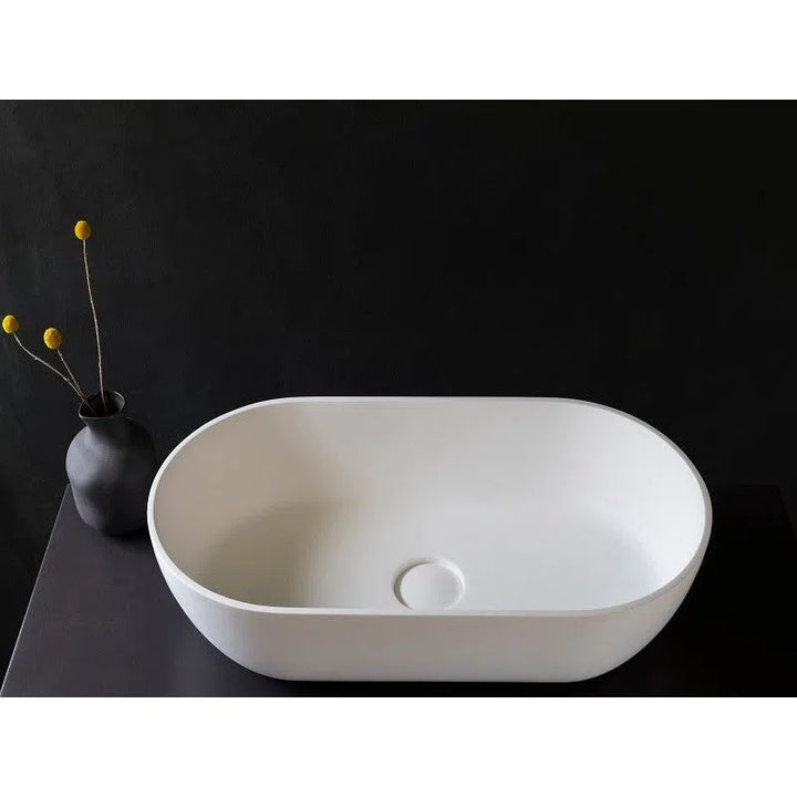 Kaskade Lucia VXA12 Benchtop Oval Stone Basin