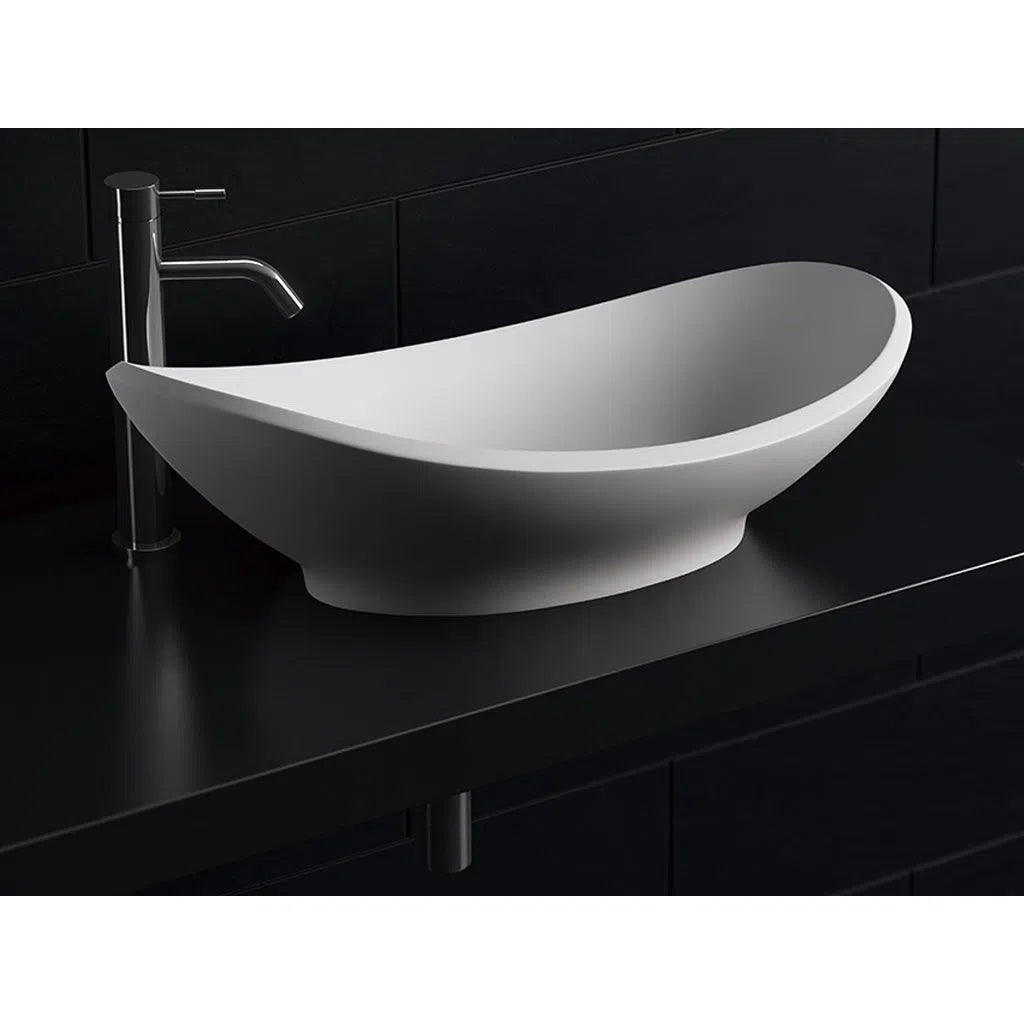 Kaskade Napoli RSA18 Benchtop Banana-Shaped Stone Basin