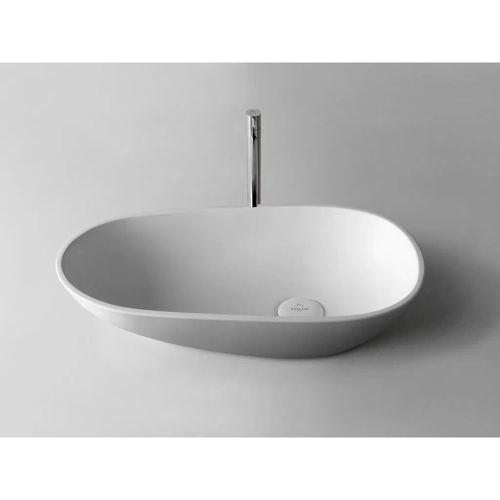 Kaskade Viva RSA03 Benchtop Egg-Shaped Stone Basin