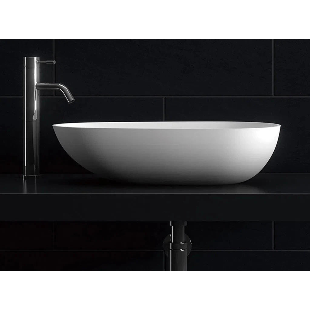 Kaskade Viva RSA03 Benchtop Egg-Shaped Stone Basin