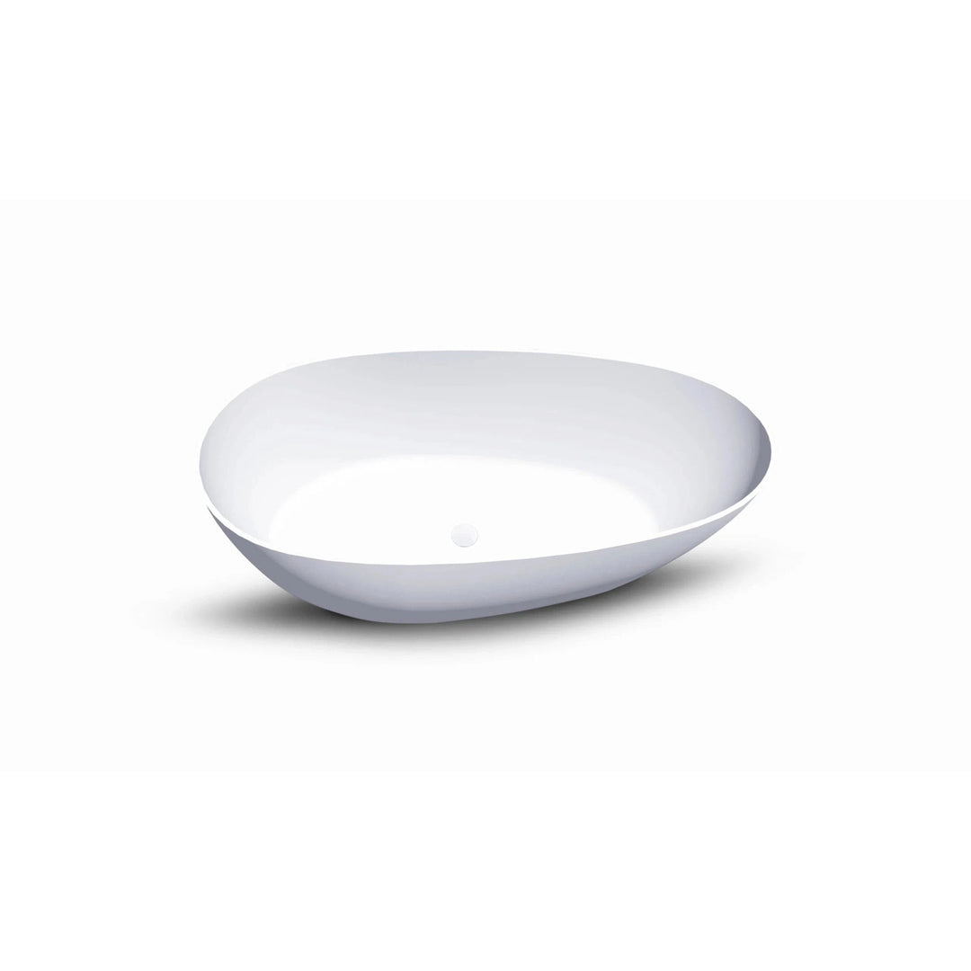 Kaskade VX03 1700 Freestanding Egg-Shaped Stone Bath