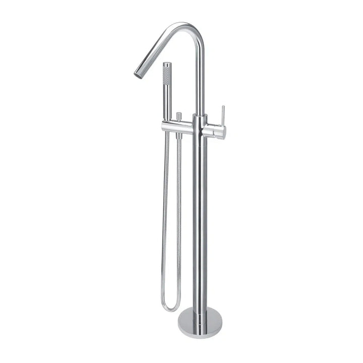 Meir Round Freestanding Bath Spout + Hand Shower