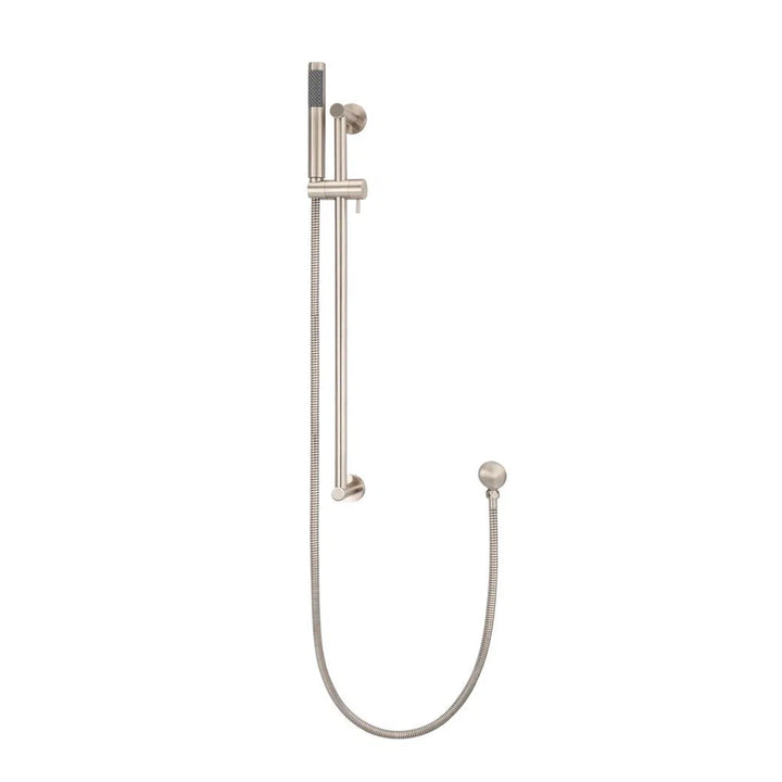 Meir Round Hand Shower on Rail Column