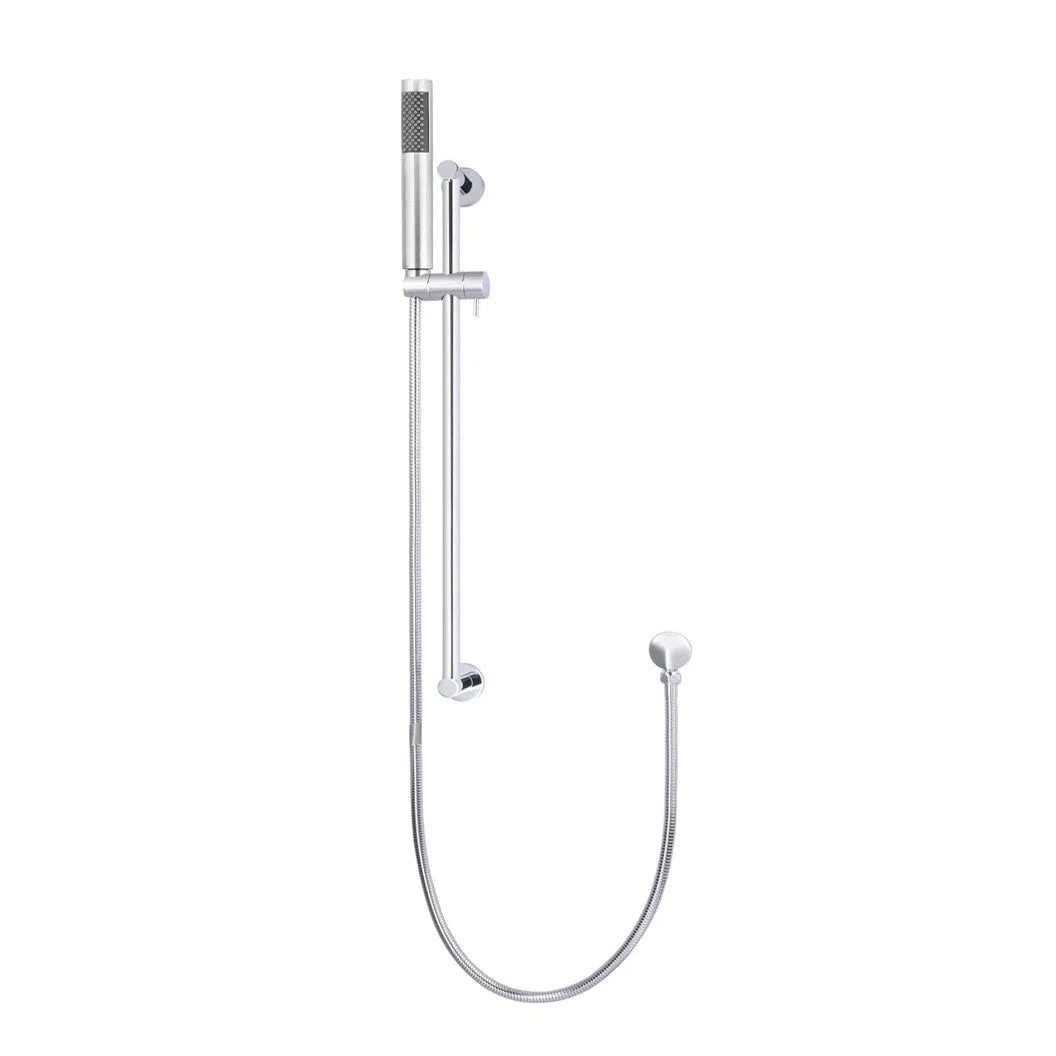 Meir Round Hand Shower on Rail Column