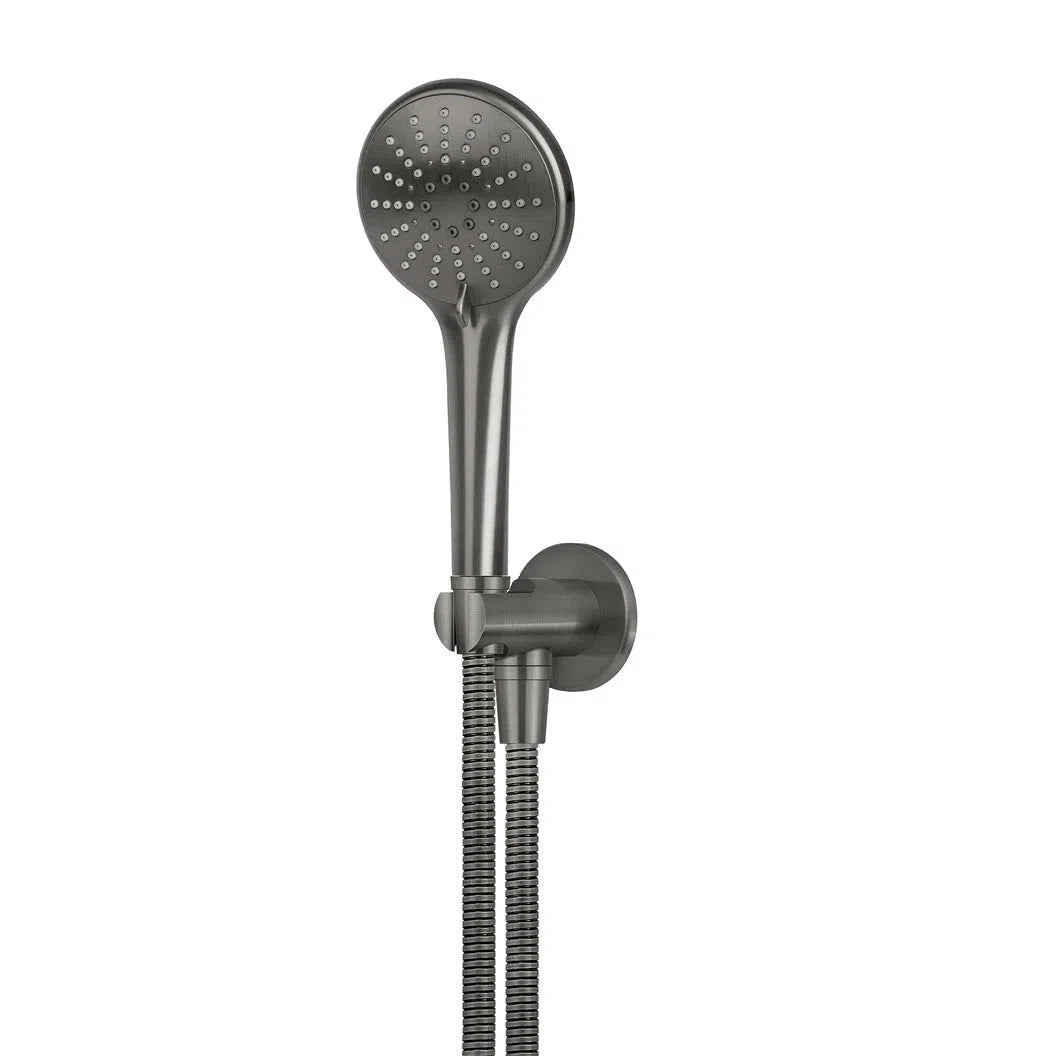 Meir Round Three Function Hand Shower on Fixed Bracket