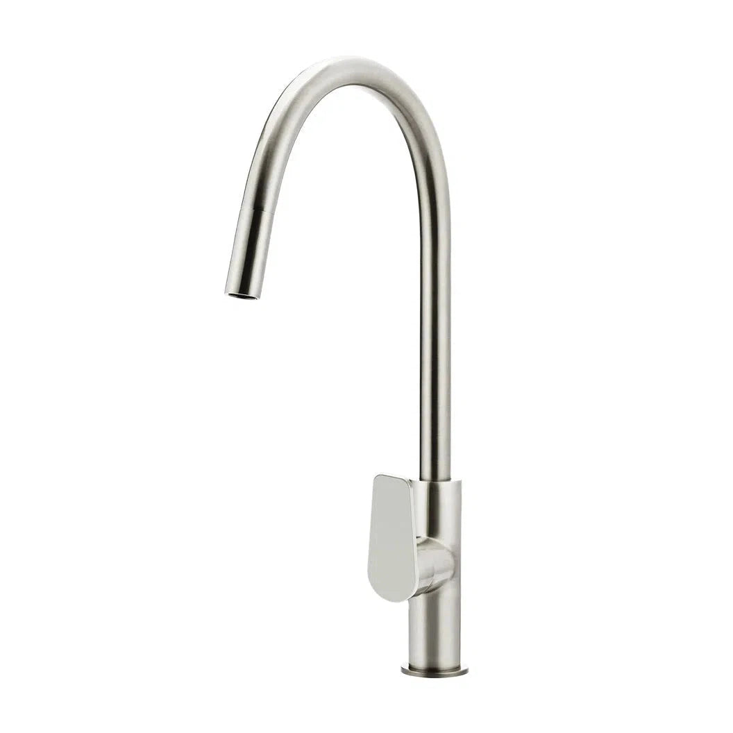 Meir Round Paddle Piccola Pull Out Kitchen Mixer Tap