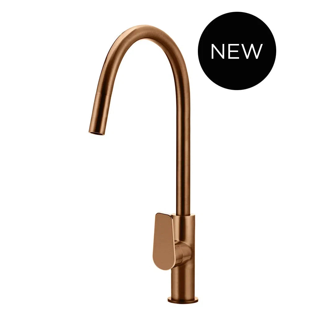 Meir Round Paddle Piccola Pull Out Kitchen Mixer Tap