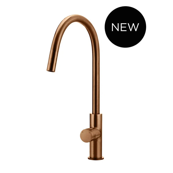 Meir Round Piccola Pull Out Kitchen Mixer Tap