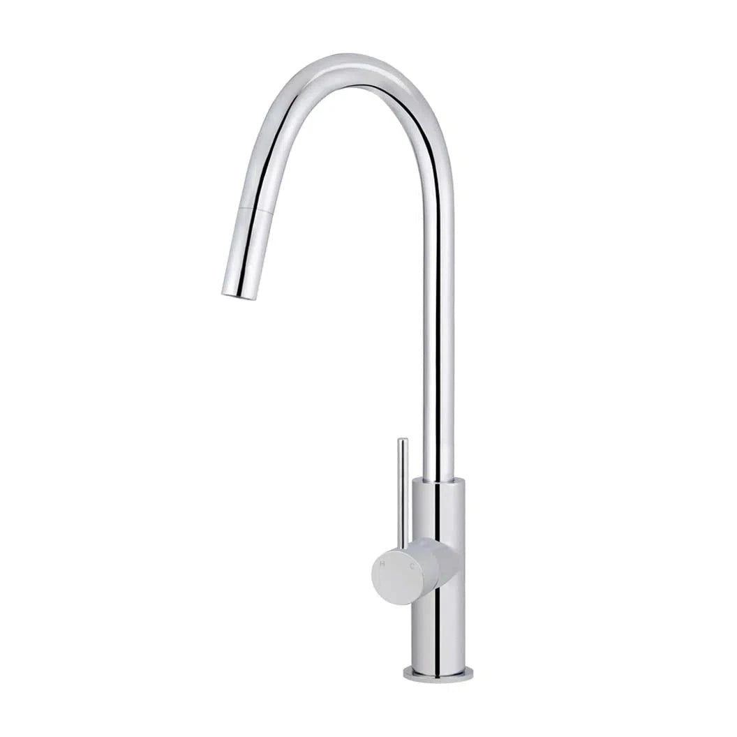 Meir Round Piccola Pull Out Kitchen Mixer Tap