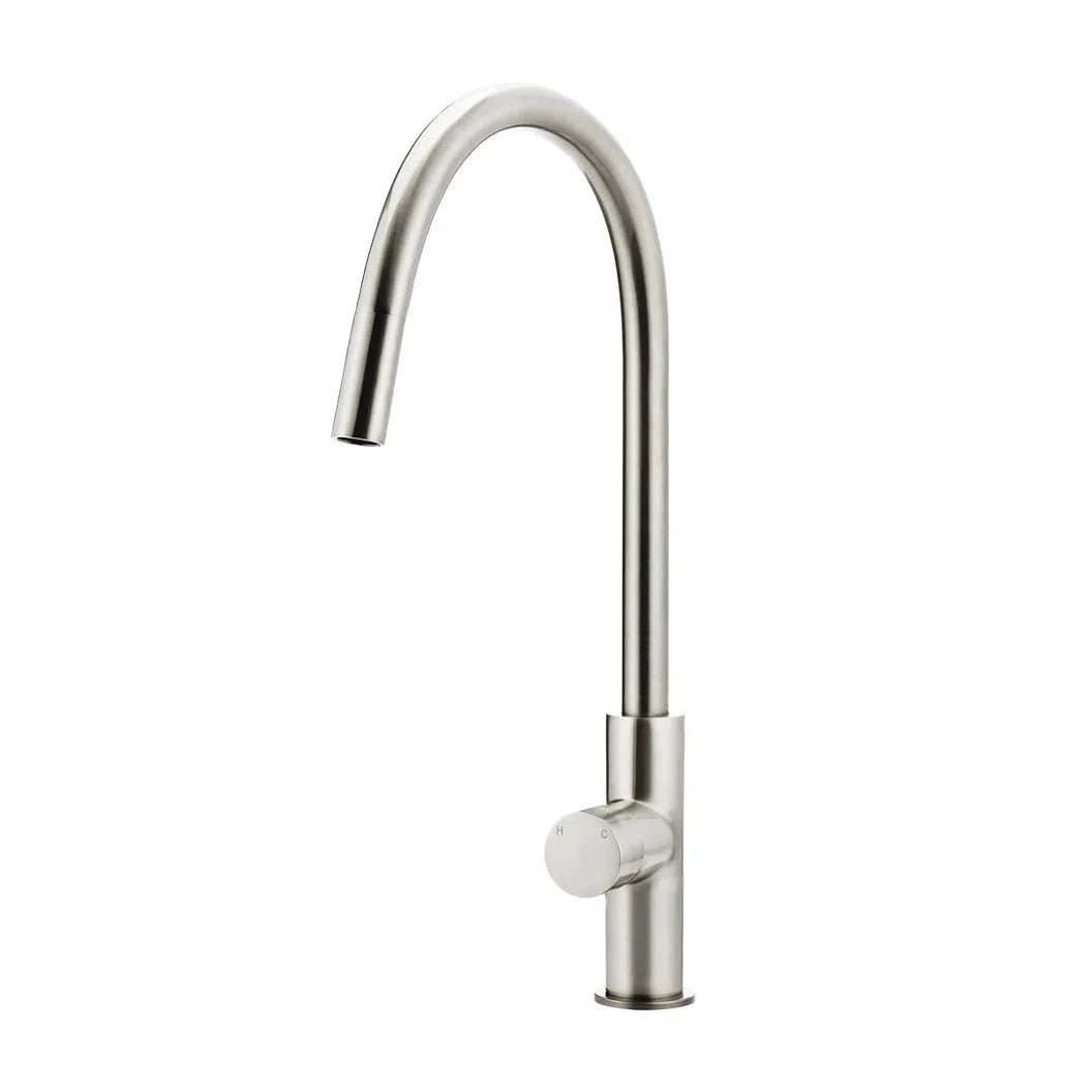 Meir Round Pinless Piccola Pull Out Kitchen Mixer Tap