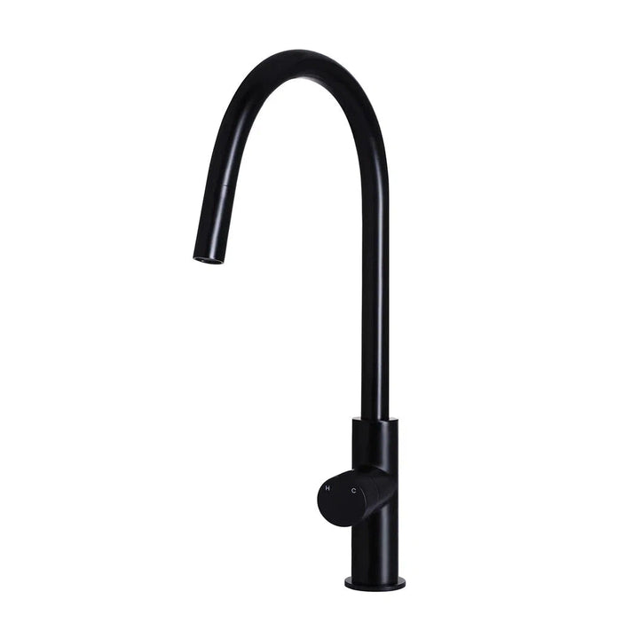 Meir Round Pinless Piccola Pull Out Kitchen Mixer Tap