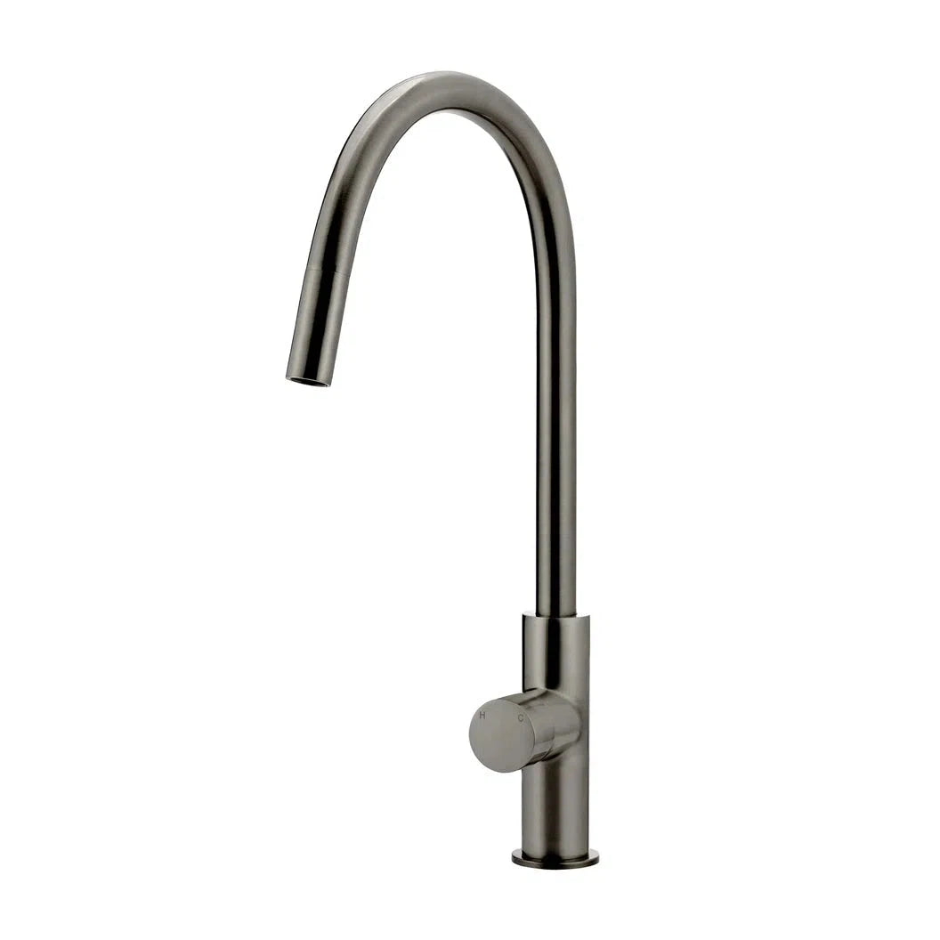 Meir Round Pinless Piccola Pull Out Kitchen Mixer Tap