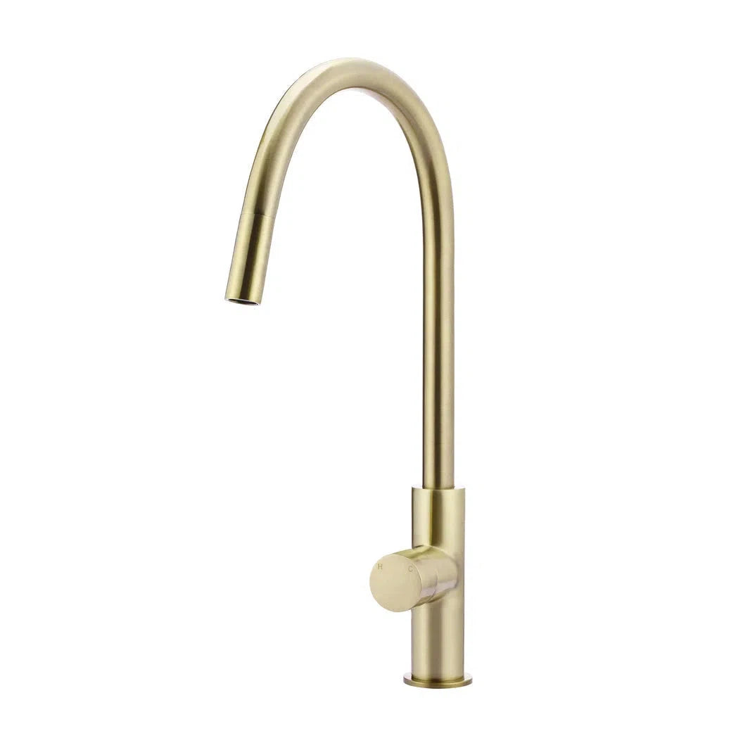 Meir Round Pinless Piccola Pull Out Kitchen Mixer Tap