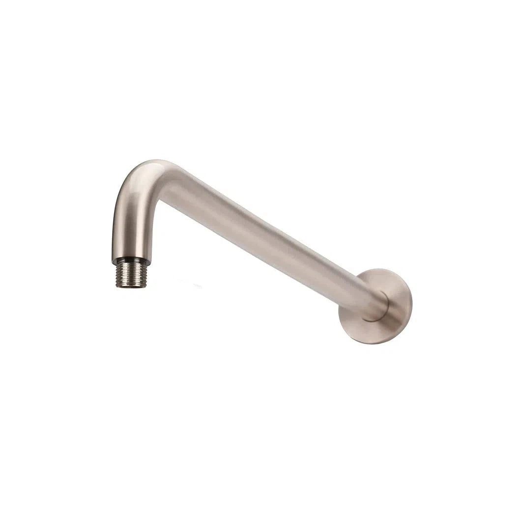 Meir Round Wall Shower Curved Arm